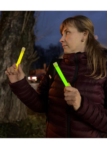 Хімічне джерело світла BaseCamp GlowSticks, Yellow None (334672018)
