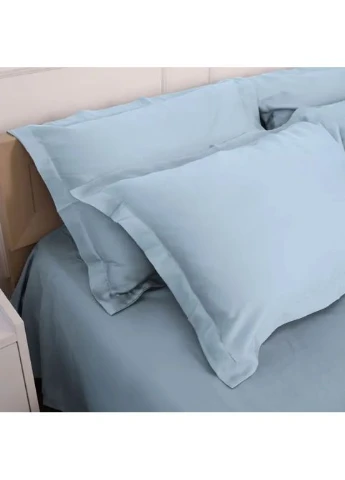 Постельное белье Tencel №04 Blue 2x143x210 (2200009369568) Mirson Tencel 04 Blue 2x143x210 Сімейний (379099322)