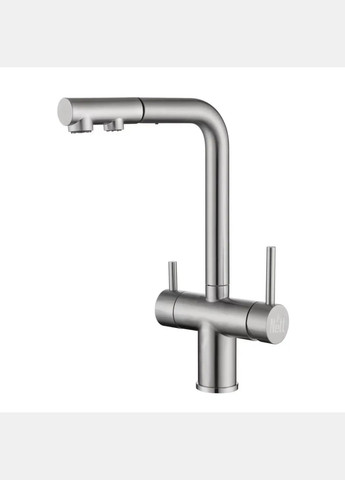 Комплект мойки на кухню и смесители из нержавеющей стали NS7042 Nett (316391374)