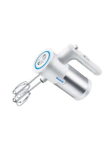 Ручной миксер MG-230 кухонный миксер для дома 5 скоростей 2 насадки белый 300 Вт Magio (298704485)
