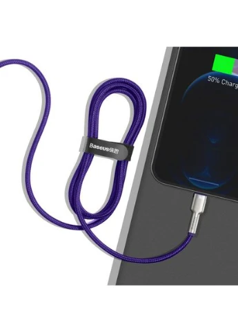 Кабель Cafule Series Metal Cable Type-C to Lightning PD 20W 1m CATLJK-A05 Purple Baseus (271824410)