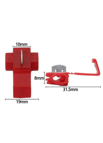 Набір клем із врізним контактом для швидкого монтажу K2 0,5 - 2,5 мм PWR з'єднувач електричний 70 шт (R051304) No Brand (330778772)