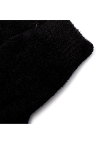Варежки женские искусственный мех ангора черные ЛИАНА LuckyLOOK 986-573 (322790227)