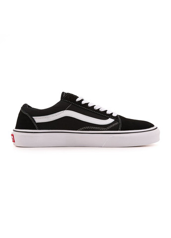 КЕДИ ЖІНОЧІ VANS OLD SKOOL CLASSIC WHITE BLACK ВАНС ОЛД СКУЛ No Brand чорні демісезони (368885711)