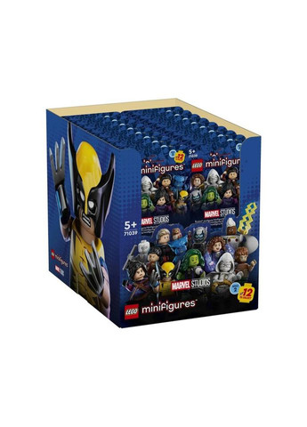 Конструктор Minifigures Marvel Series 2 10 деталей (71039) Lego (281425638)