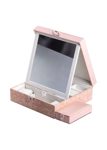 Шкатулка для украшений из эко кожи 2 яруса с замком органайзер для ювелирных изделий HP-5-22P (A-033864) Yiwu (356729123)