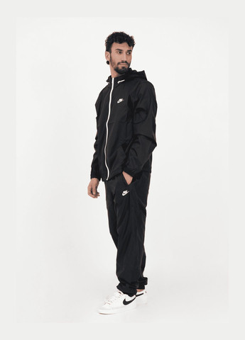Спортивний костюм чоловічий Lnd Wvn Trk Suit DR3337010 чорний Nike (280438327)