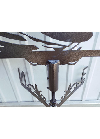 Флюгер на будинок Серфінгіст, флюгер на дах з металу 2 мм. No Brand (368896612)