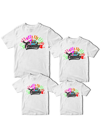 Футболки Фемілі Лук Family Look для всієї родини "We are Family" Кавун футболка (316304956)