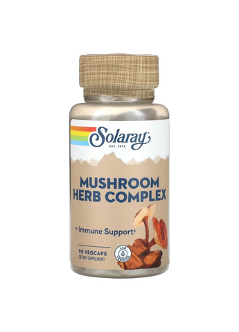Комплекс Грибів Mushroom Herb Complex - 90 вег.капсул Solaray (293944934)