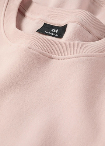 Розовый свитшот C&A однотонный (373049698)