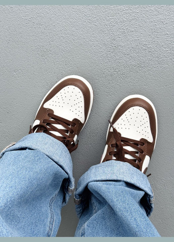 Кросівки жіночі і чоловічі Nike SB Dunk Wmns Brown Sail | Найк СБ Данк коричневі No Brand коричневі демісезони (341485842)