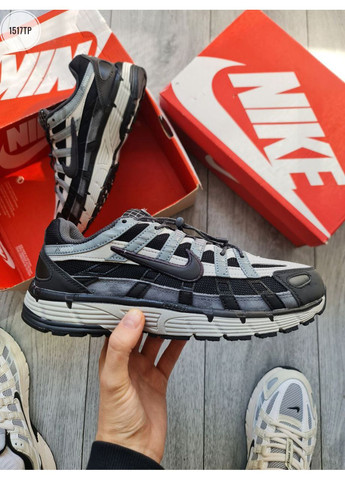 Серые демисезонные кроссовки мужские nike p-6000 anthracite smoke grey найк п-6000 No Brand