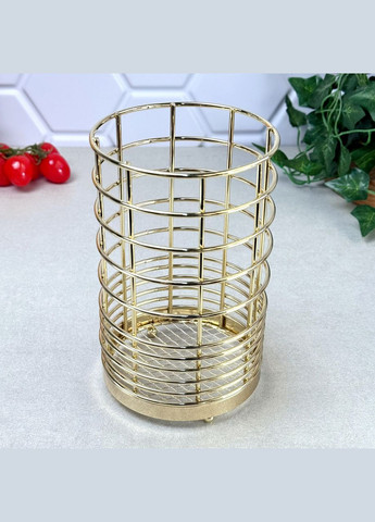 Набор кухонных принадлежностей 12 предметов силикон золото-серый 4169 Kitchen Art (334011017)