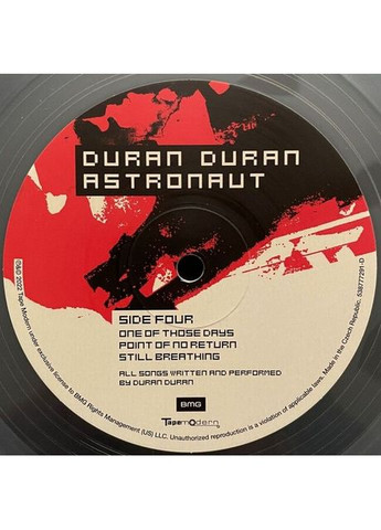 Вінілова Платівка Duran Duran – Astronaut (2LP, Milky Clear) (Vinyl) (4050538777284) No Brand (369738191)