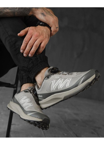 Сірі Осінні чоловічі кросівки brown/sand/cream sen.dini No Brand