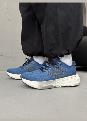 Синие демисезонные кроссовки мужские new balance fresh foam x 880v15 blue white | нью беланс фреш фоам синие No Brand