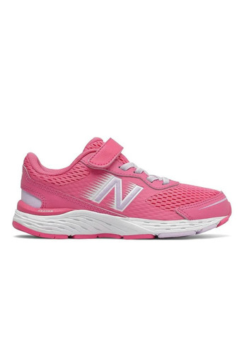 Розовые демисезонные женские кроссовки 680v6 ya680pa6. pink/astral glow 37/4.5/23.7 см New Balance