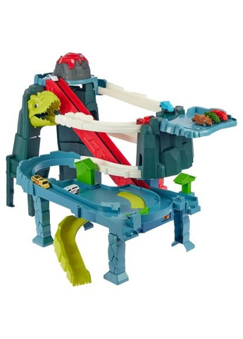 Игровой набор Dino автотрек-вулкан электрический, 8 машинок (5505A) Zipp Toys Dino автотрек-вулкан електричний, 8 машинок (364492009)
