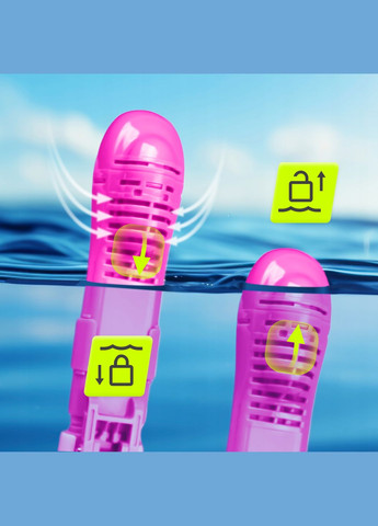 Маска для снорклинга Shark полнолицевая, детская Pink (P-5905973405430) TSUNAMI (345707438)