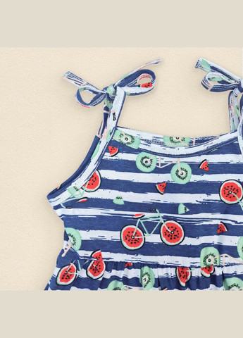 Красивый сарафан для девочки dexter`s sea watermelon белый;синий dexter's