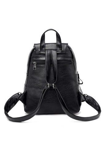 Женский черный рюкзак с брелком в комплекте. КиП (290683320)