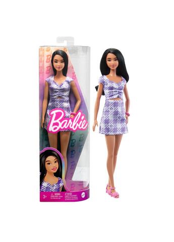 Кукла "Модница" в нежном платье с фигурным вырезом (HPF75) Barbie (290841503)