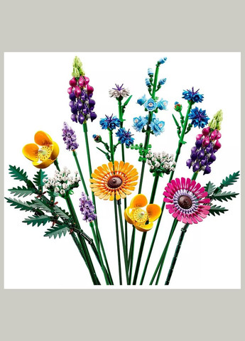 Конструктор Botanicals Букет польових квітів (10313) Lego (333253229)