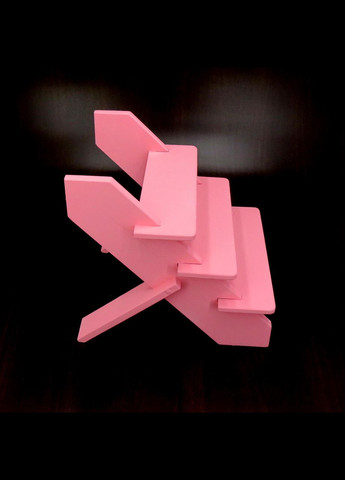 Подставка для цветов из дерева Бандалона барби (ЦВП-002150) No Brand (328226521)