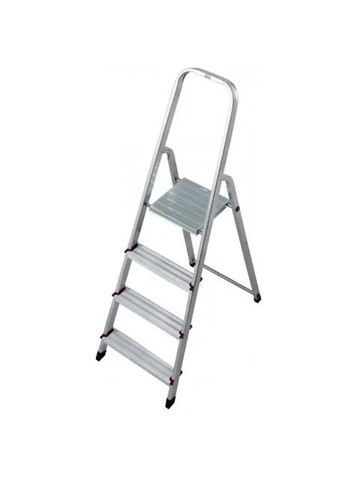 Алюмінієва драбина-стрем'янка Corda 000705 (4 сходинок) одностороння розставна (22877) Krause (306551051)