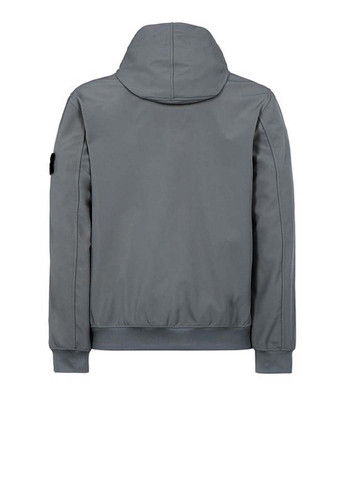 Сіра демісезонна куртка 40727 light soft shell Stone Island