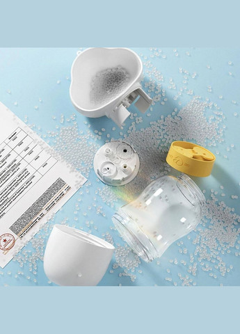 Пляшка-поїлка для тварин Semi Foot 600 мл, Yellow Semi Line (324607993)