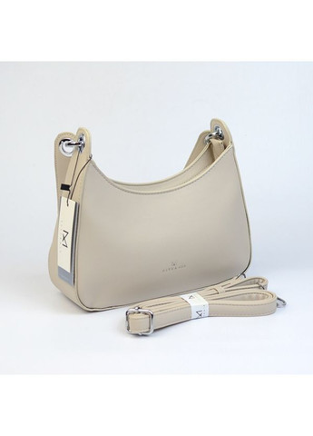 Сумка багет жіноча бежева маленька молодіжна модна на плече Alex&Mia (354182791)
