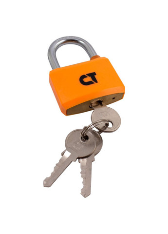 Замок навесной 40 мм открытый (амбарный) 3кл оранжевый Comit (322520559)