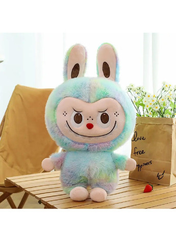 Большая плюшевая игрушка подушка обнимашка Лабубу Спокойствие из 3 серии Big Into Energy для детей 35 см (481961-Prob) Зеленая Unbranded (369123295)