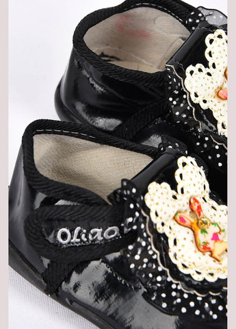 Черные пинетки детские черного цвета Let's Shop