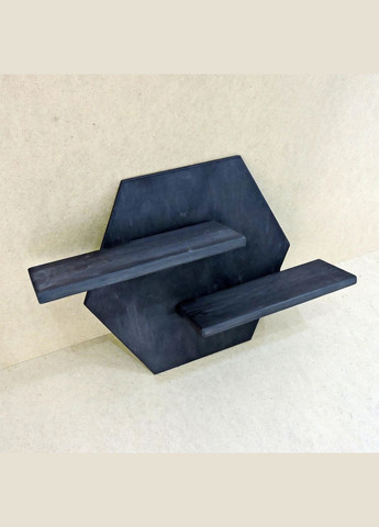 Настінна полиця з дерева Аль-Хамра венге (НСП-001412) No Brand (328081752)