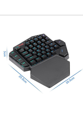 Механічна клавіатура для однієї руки DITI K585 RGB DITI Redragon (369139014)