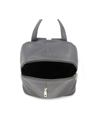 Женский кожаный рюкзак 841021 темно-серый Borsacomoda (269995054)