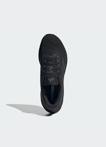 Черные летние кроссовки для бега supernova rise 2 running adidas