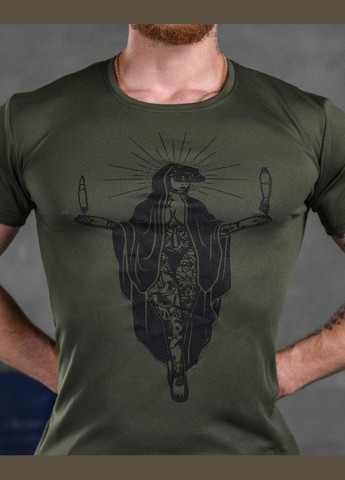 Тактична потовідвідна футболка Odin maria oliva L No Brand (286380082)