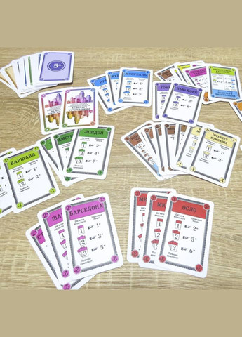 Настільна гра "Люкс CITY" 1199ATS Artos Games (330609641)