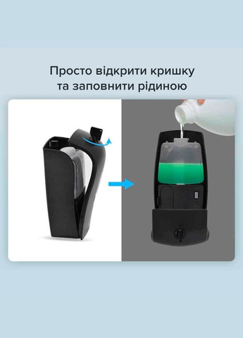 Сенсорний дозатор для антисептика PL151049BCA (PL-151049BCA) Svavo (347590285)