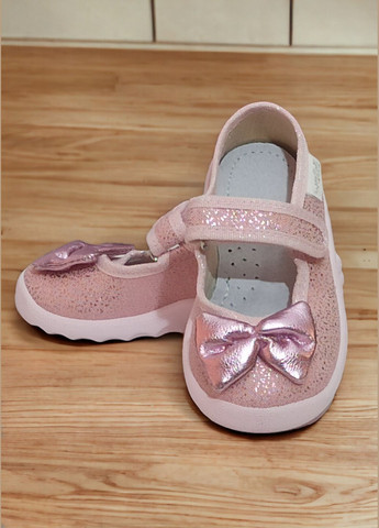 Дитячі ортопедичні тапочки капчики на липучці для дівчинки Waldi (327432066)