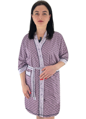 Комплект женский ажур ночная и халат Жемчужина стилей 1471 (290700181)