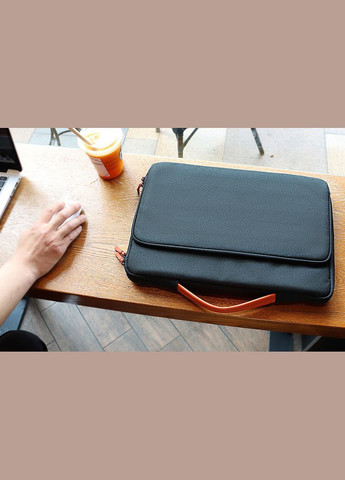 Сумка-чохол для ноутбука або документів протиударна 16" Чорна ( код: IBN046B ) Digital (325861929)