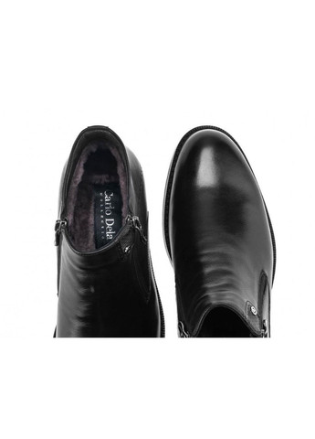 Черные зимние ботинки 7194120 цвет черный Carlo Delari