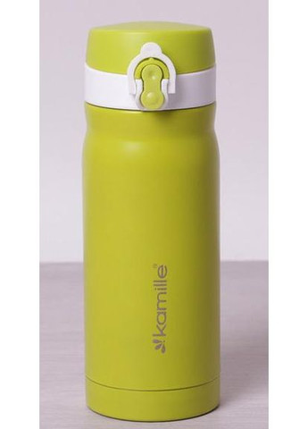 Термос PerfectionStyle 360мл из нержавеющей стали для напитков с крышкой-чашей термос для горячих и холодных жидкостей Kamille (368981706)