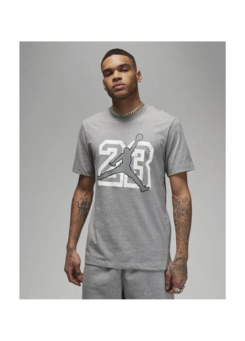 Сіра футболка чоловіча t-shirt flight essentials grey Air Jordan