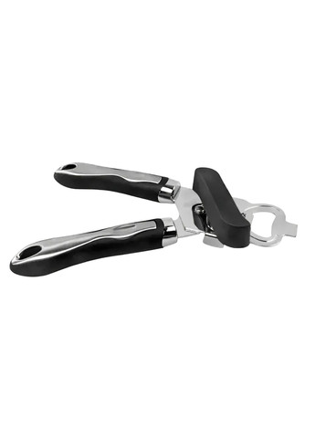 Консервный нож открывалка для консерв и бутылок 2в1 консервооткрыватель нержавеющая сталь пластик 23 см Kitchen Master (304266850)